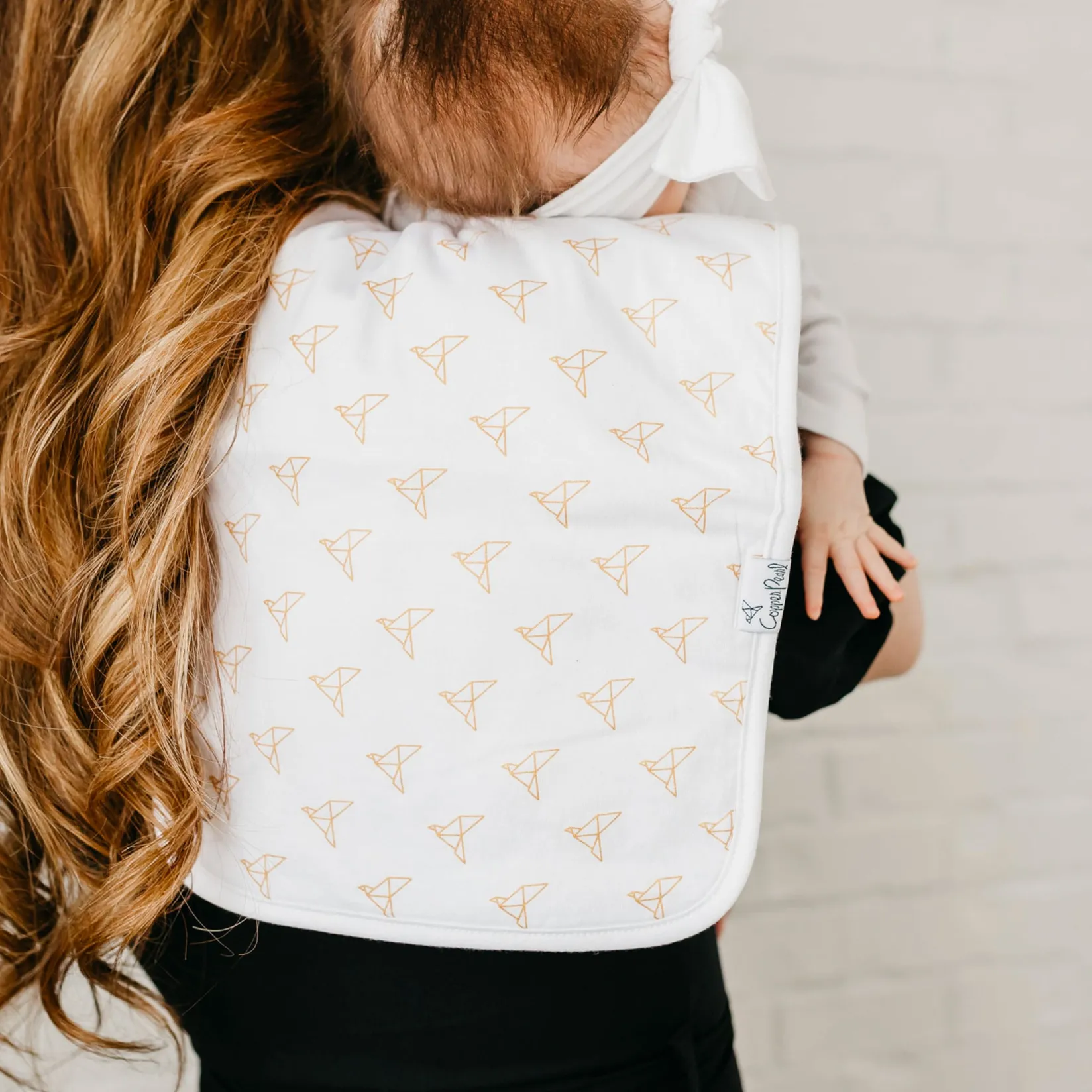 Nursing Covers|Breastfeeding>Copper Pearl Burp Cloths (3) - Leafs Haven