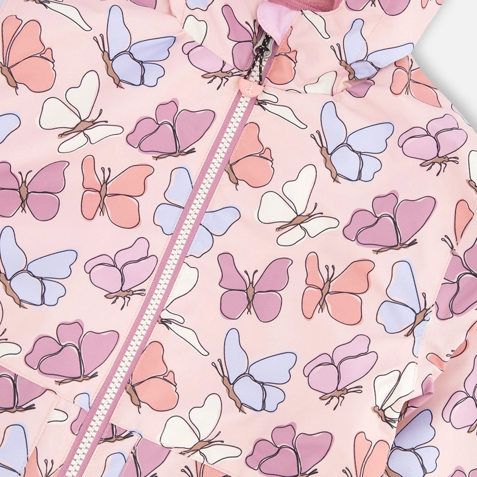 Outerwear>Deux par Deux Butterflies 3in1 Set 12-24m Pink