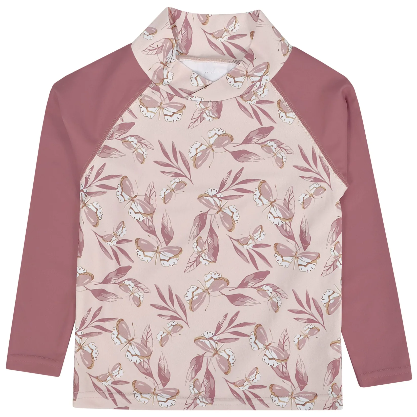 Swimsuits>Perlimpinpin Butterflies Rashguard 2-6 Rose