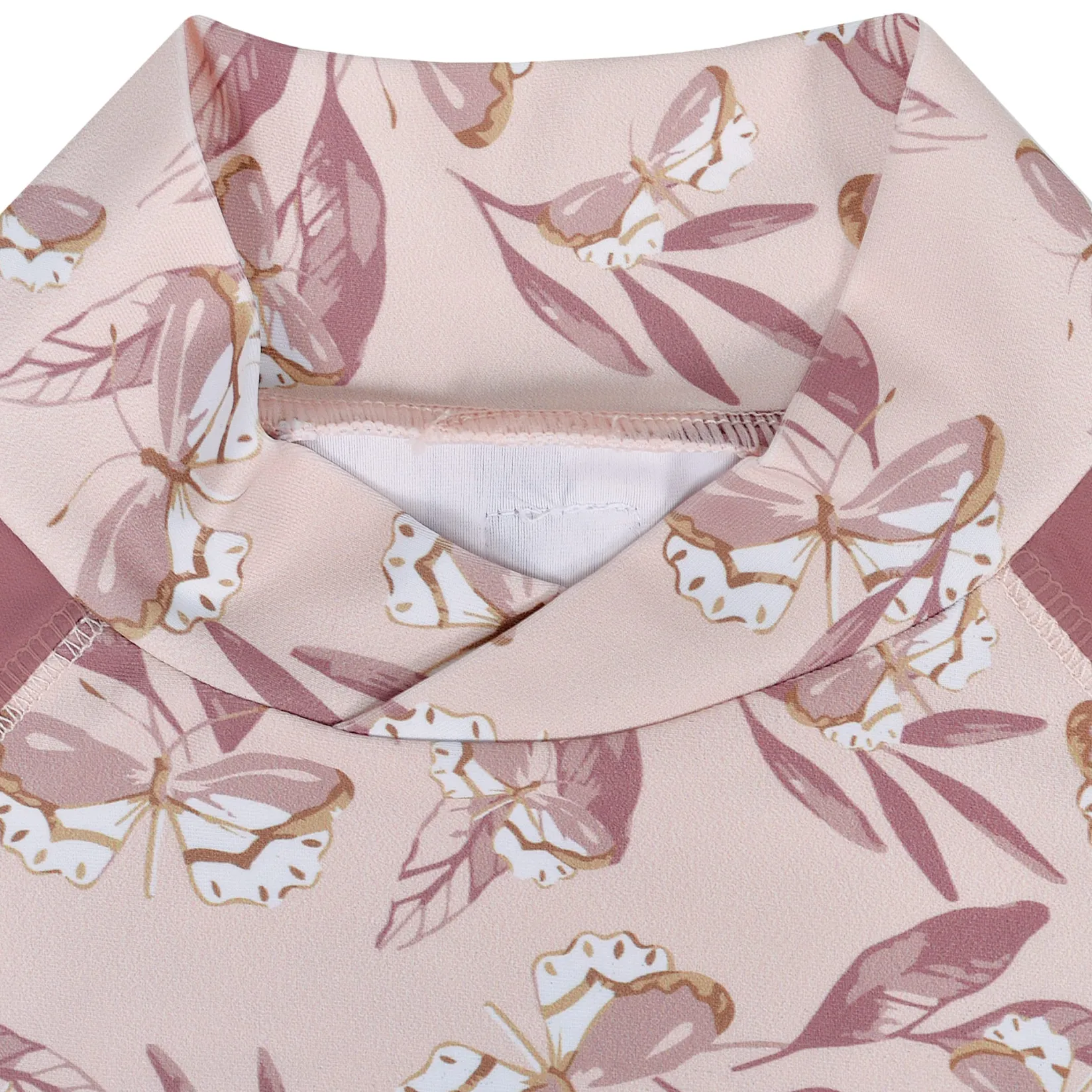 Swimsuits>Perlimpinpin Butterflies Rashguard 2-6 Rose