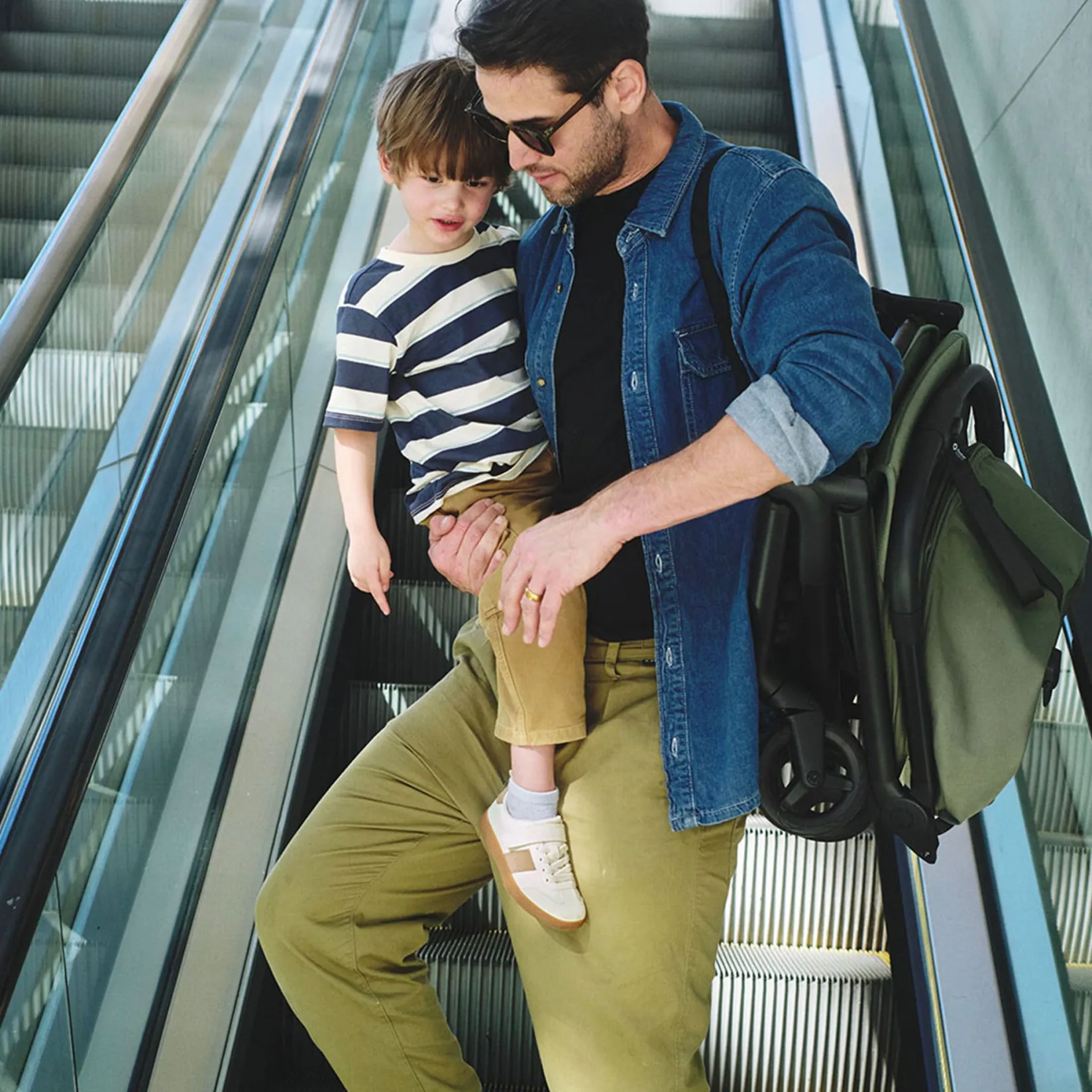 Strollers|Strollers & Trailers>Bugaboo Butterfly 2 Stroller - Desert Taupe