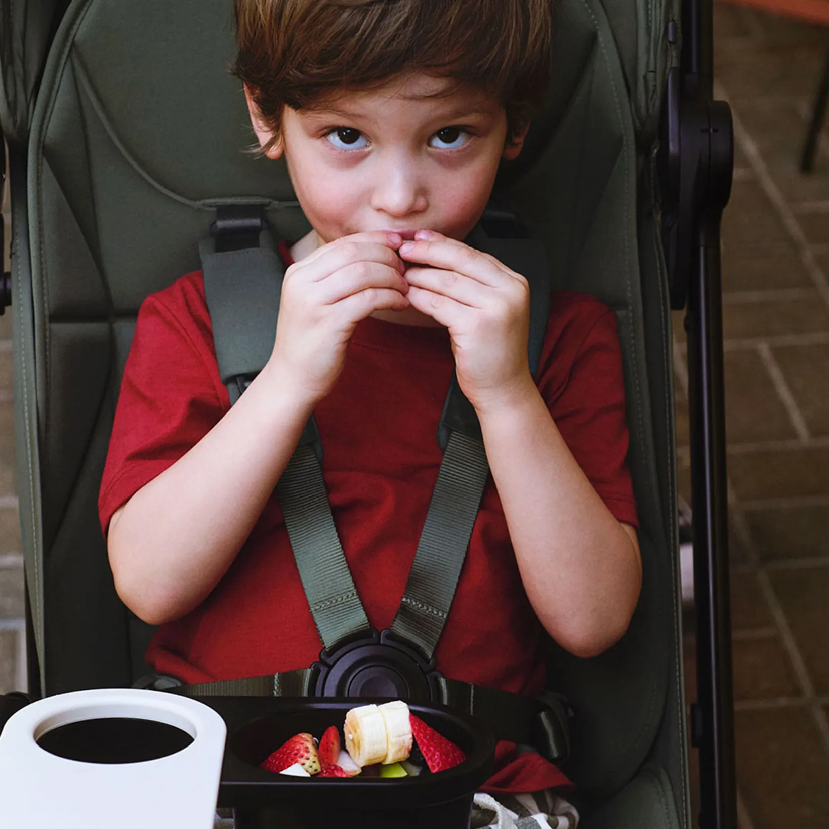 Strollers|Strollers & Trailers>Bugaboo Butterfly 2 Stroller - Desert Taupe