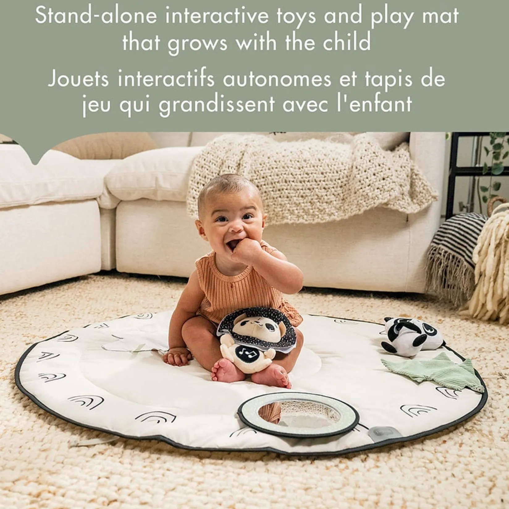 Developmental Toys|Play Mat>Tiny Love B&W Decor Gymini