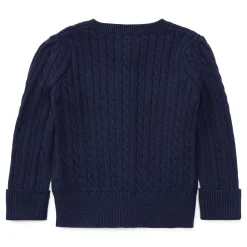 Cable Knit Sweater 6-24m Fleeces And Sweatshirts|Tops