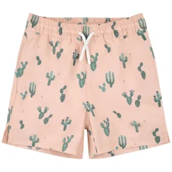 Swimsuits>Petit Lem Cactus Swimshort 2-7y Coral