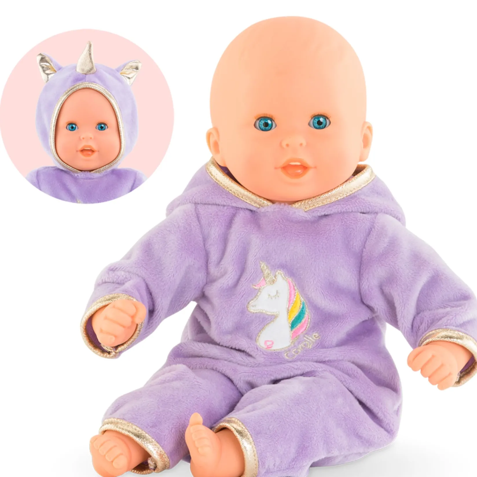 Dolls>Corolle Calin Baby - Unicorn