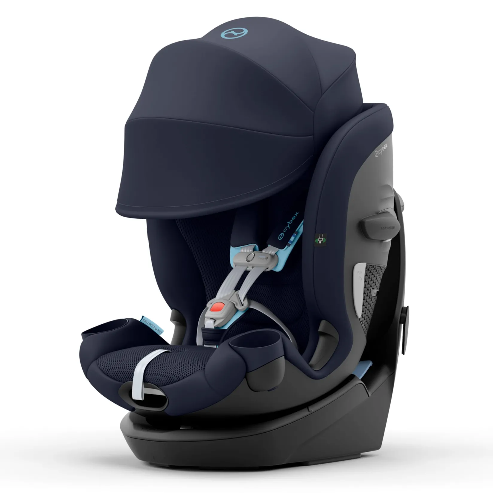 Clearance Callisto G 360 Rotating All-in-One Car Seat - Ocean Blue Kids Car Seats & Booster Seats|Car Seats