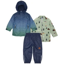 Outerwear>Deer Mountain Camping 3in1 Set 7-12 Navy