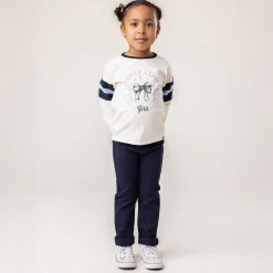 Campus Bow T-shirt 2-12 Kids Tops