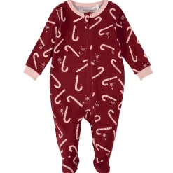 Outlet Candy Canes Pajamas 0-24m Pajamas|Pyjamas