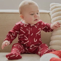 Outlet Candy Canes Pajamas 0-24m Pajamas|Pyjamas
