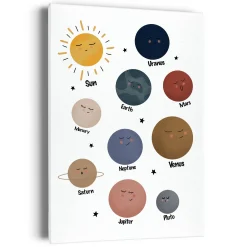 Hot Canvas - Planets Wall Decorations