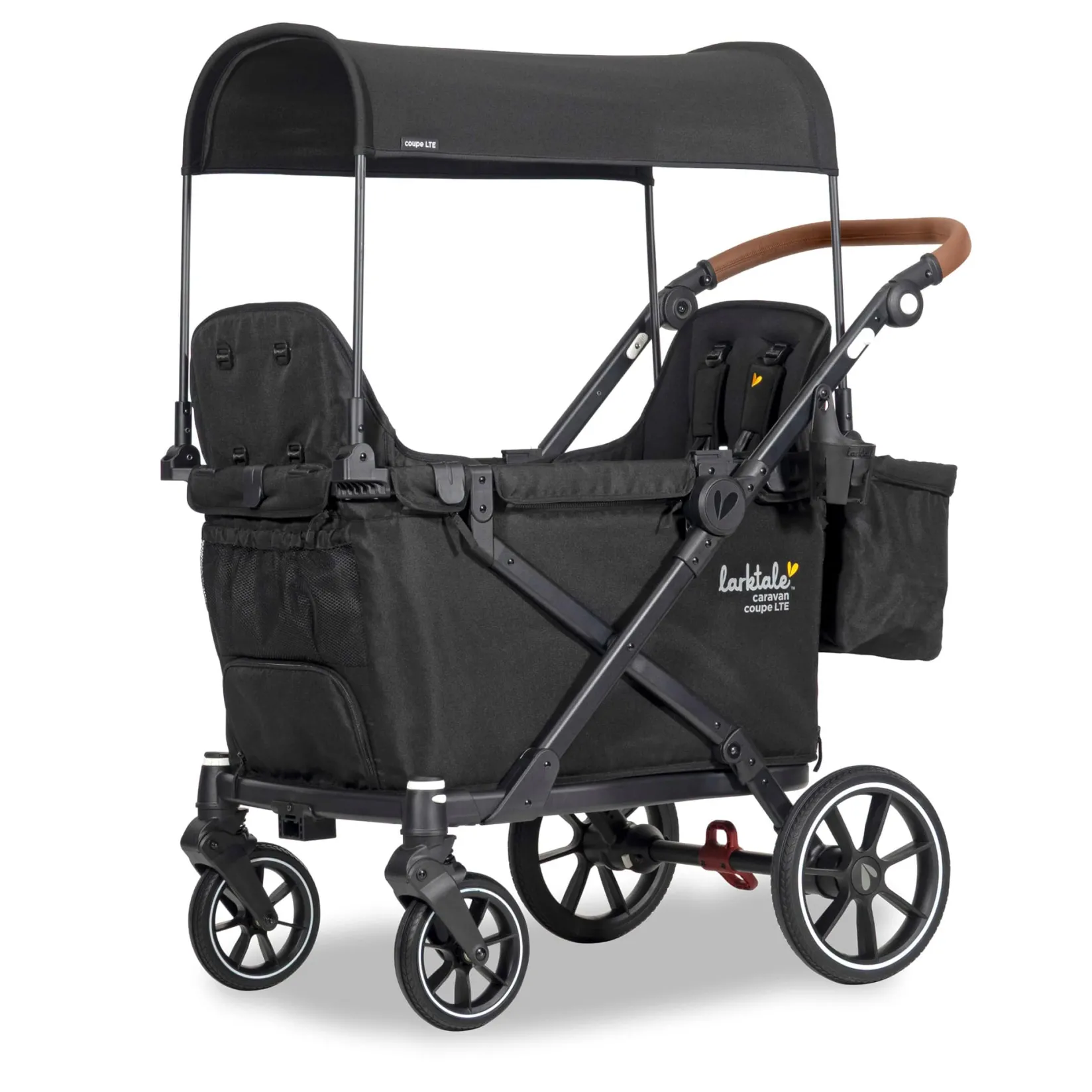 Strollers|Strollers & Trailers>Larktale Caravan Coupe LTE- Byron Black