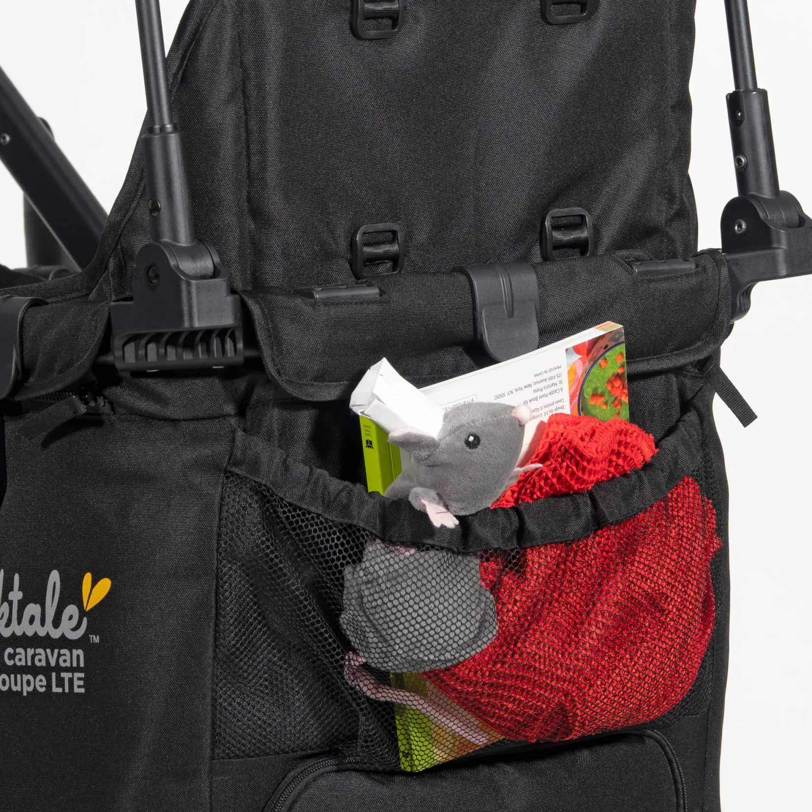 Strollers|Strollers & Trailers>Larktale Caravan Coupe LTE- Byron Black