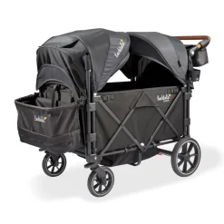 Outlet Caravan Quad Wagon - Byron Black Kids Strollers|Strollers & Trailers