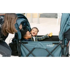 Outlet Caravan Quad Wagon - Byron Black Kids Strollers|Strollers & Trailers
