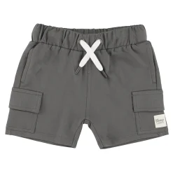 Shorts & Bermuda>Camp by Birdz Cargo Charcoal Short 2-8y