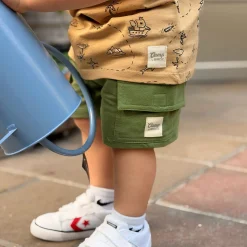 Clearance Cargo Green Short 2-8y Kids/BOY Shorts & Bermuda