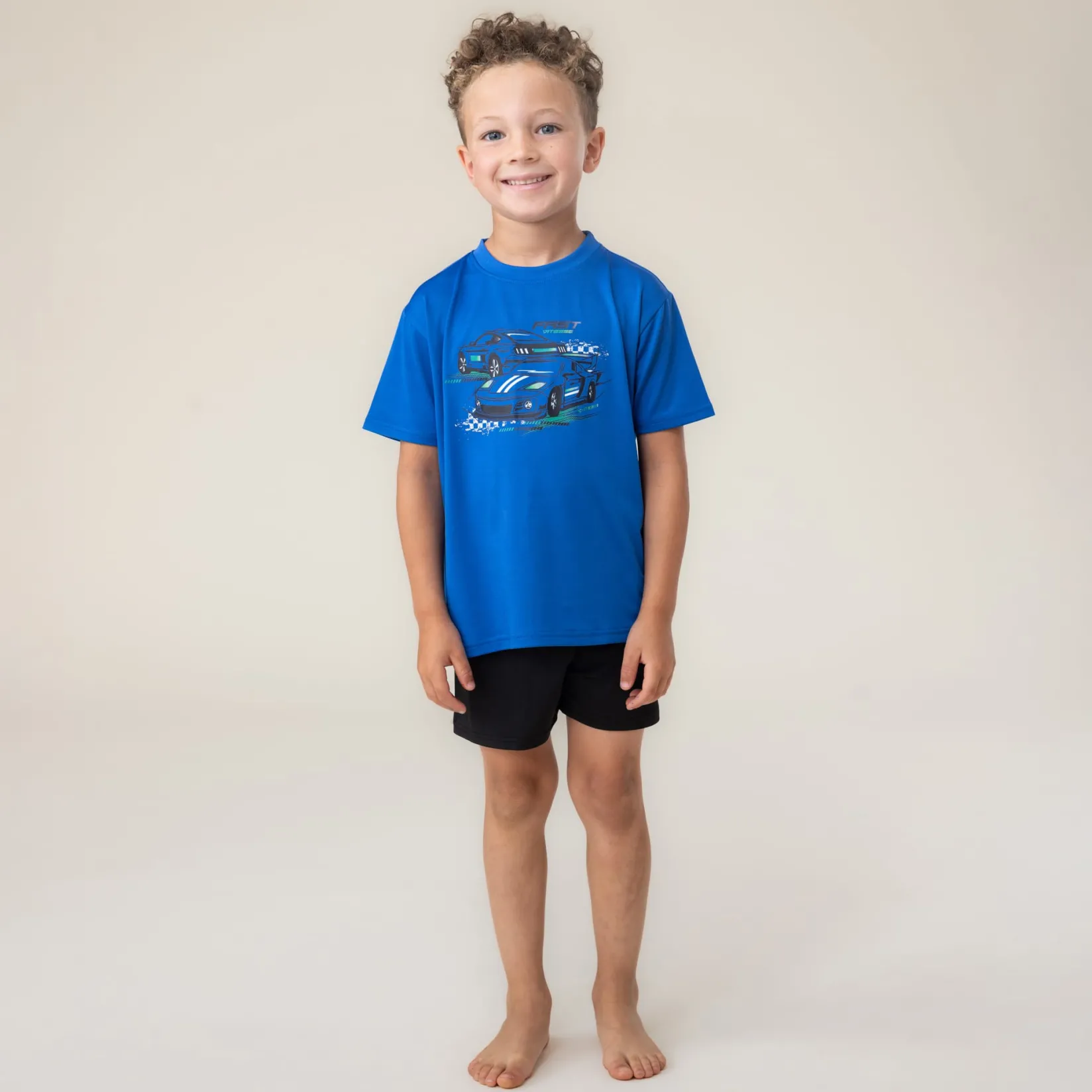 Hot Cars 3pc Pajamas 2-12 Kids/BOY Pajamas & Bathrobes