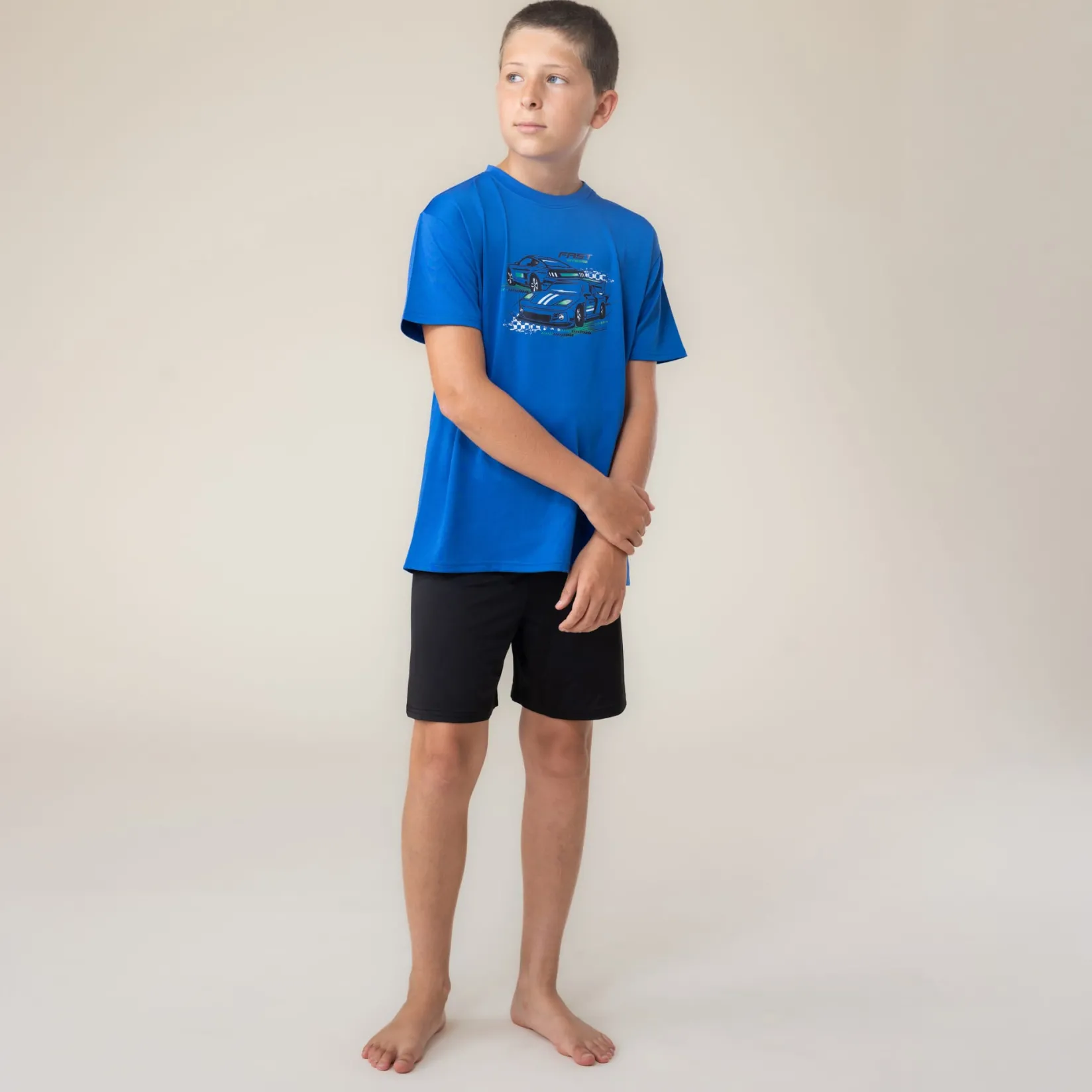 Hot Cars 3pc Pajamas 2-12 Kids/BOY Pajamas & Bathrobes