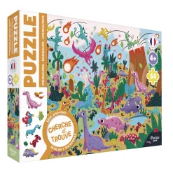Hot Casse-Tête Cherche Et Trouve - Les Dinosaures Kids Puzzles