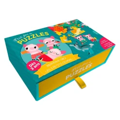 Puzzles>Auzou Casse-Têtes 12 Pièces (2) - Les 3 Petits Cochons