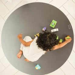 Catch All Mat - Grey Ombre High Chairs & Booster Seats|High Chairs & Booster Seats