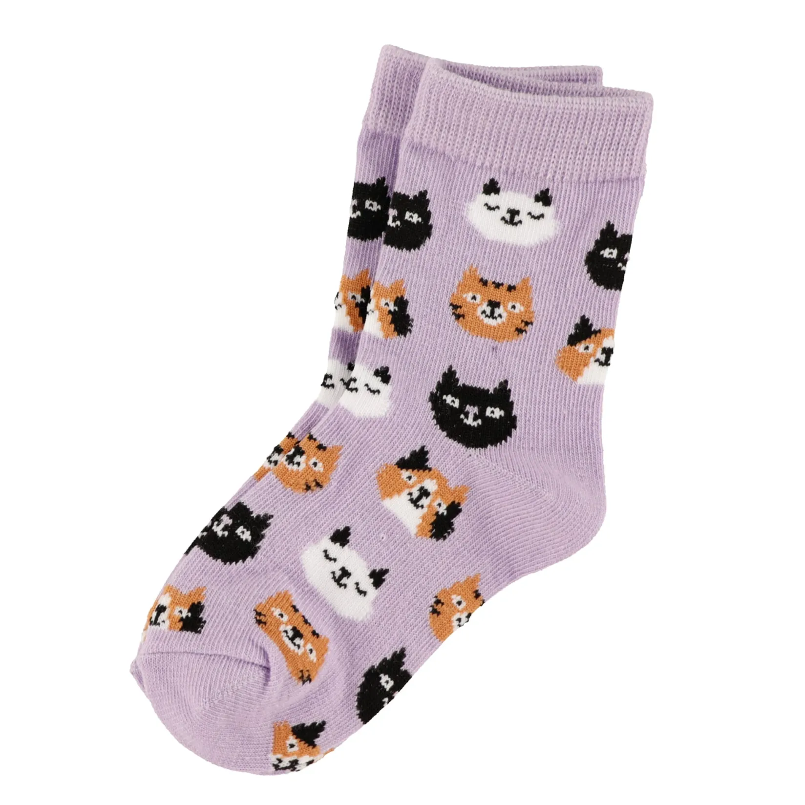 Socks|Underwear & Socks>Clement - Vetements Cats Socks 9/24m Lilac