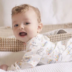 New Cereals Magnetic Pajamas P-12m BOY Preemie Clothing|Pajamas