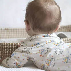 New Cereals Magnetic Pajamas P-12m BOY Preemie Clothing|Pajamas