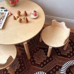 Discount Chairs Moss Naturel (2) Kid'S Tables & Chairs