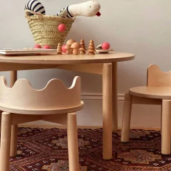 Discount Chairs Moss Naturel (2) Kid'S Tables & Chairs
