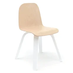 Kid'S Tables & Chairs>Oeuf Chairs Natural/White (2)