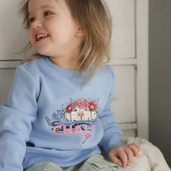 Sale Chalet Dog Sweatshirt 2-10 Kids Fleeces And Sweatshirts|Tops