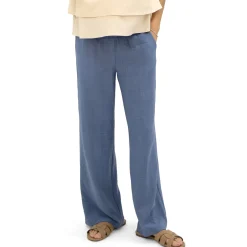 Jeans & Pants>Bella Maternite Chambray Maternity Pants Denim