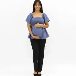Discount Chambray Maternity Top Tops