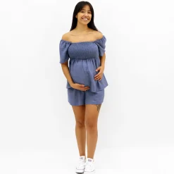 Discount Chambray Maternity Top Tops