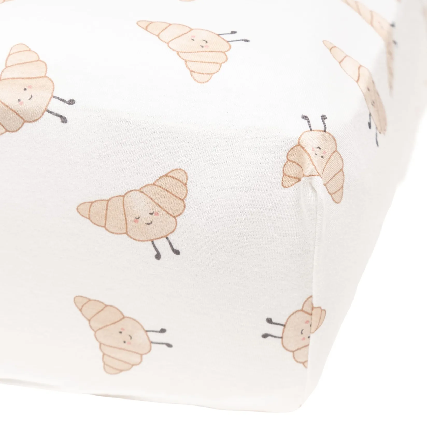 Changing Tables|Changing Pad Covers>Perlimpinpin Change Pad Cover-croissants