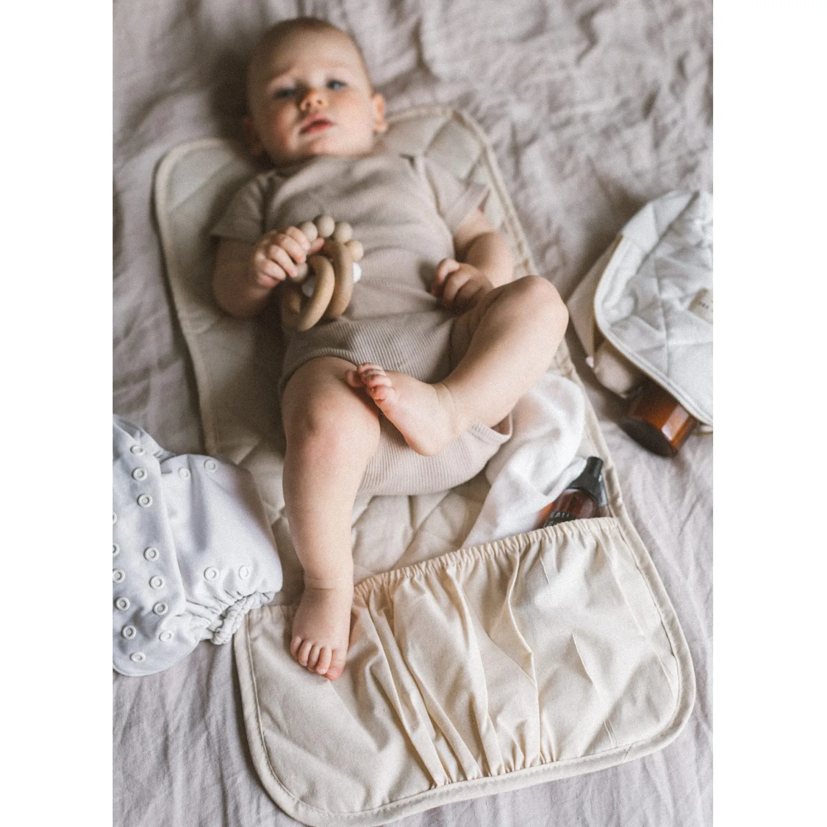 Clearance Changing Mat - Cream Diaper Bags|Diaper Bags