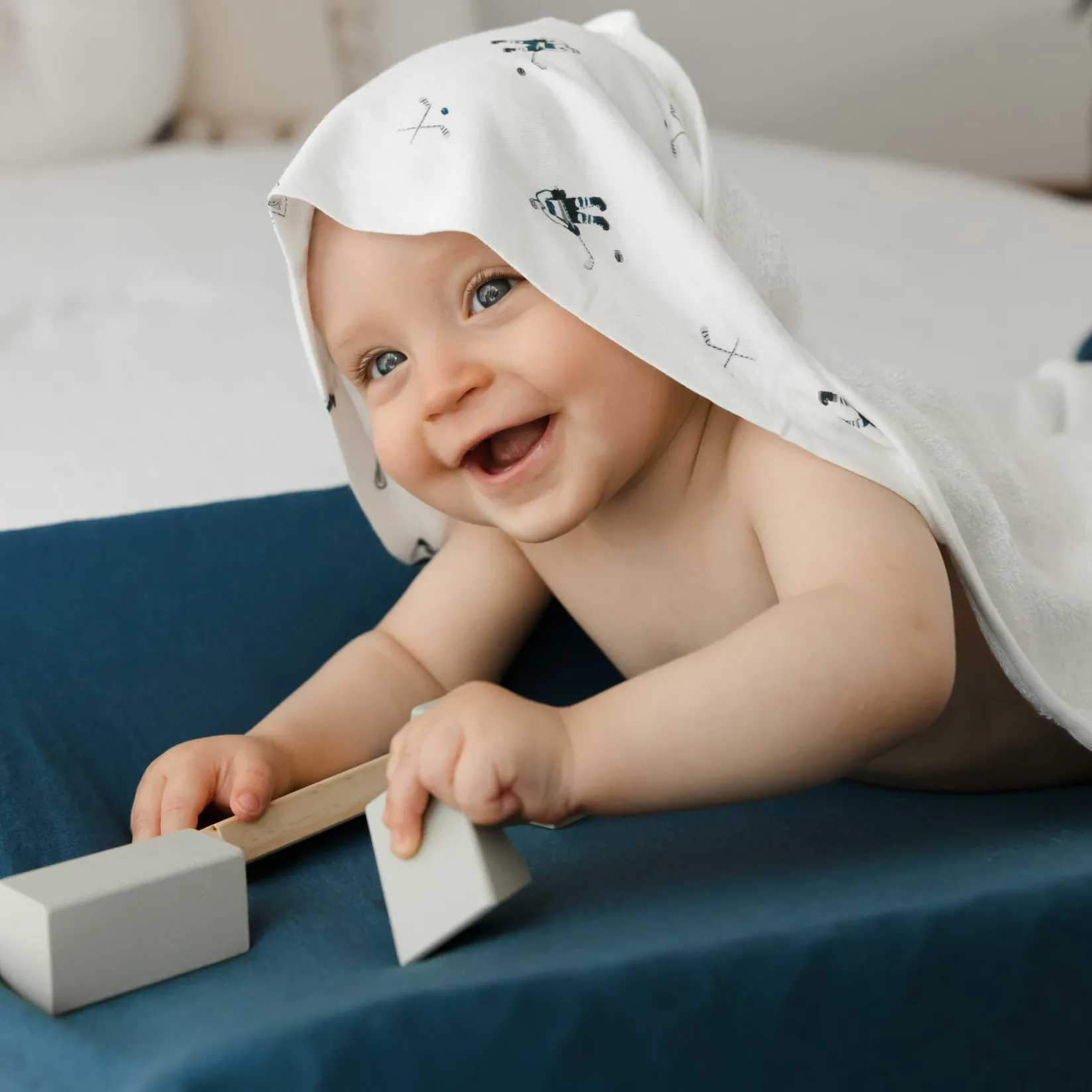 Changing Pad - Bamboo Denim Changing Tables|Changing Pad Covers