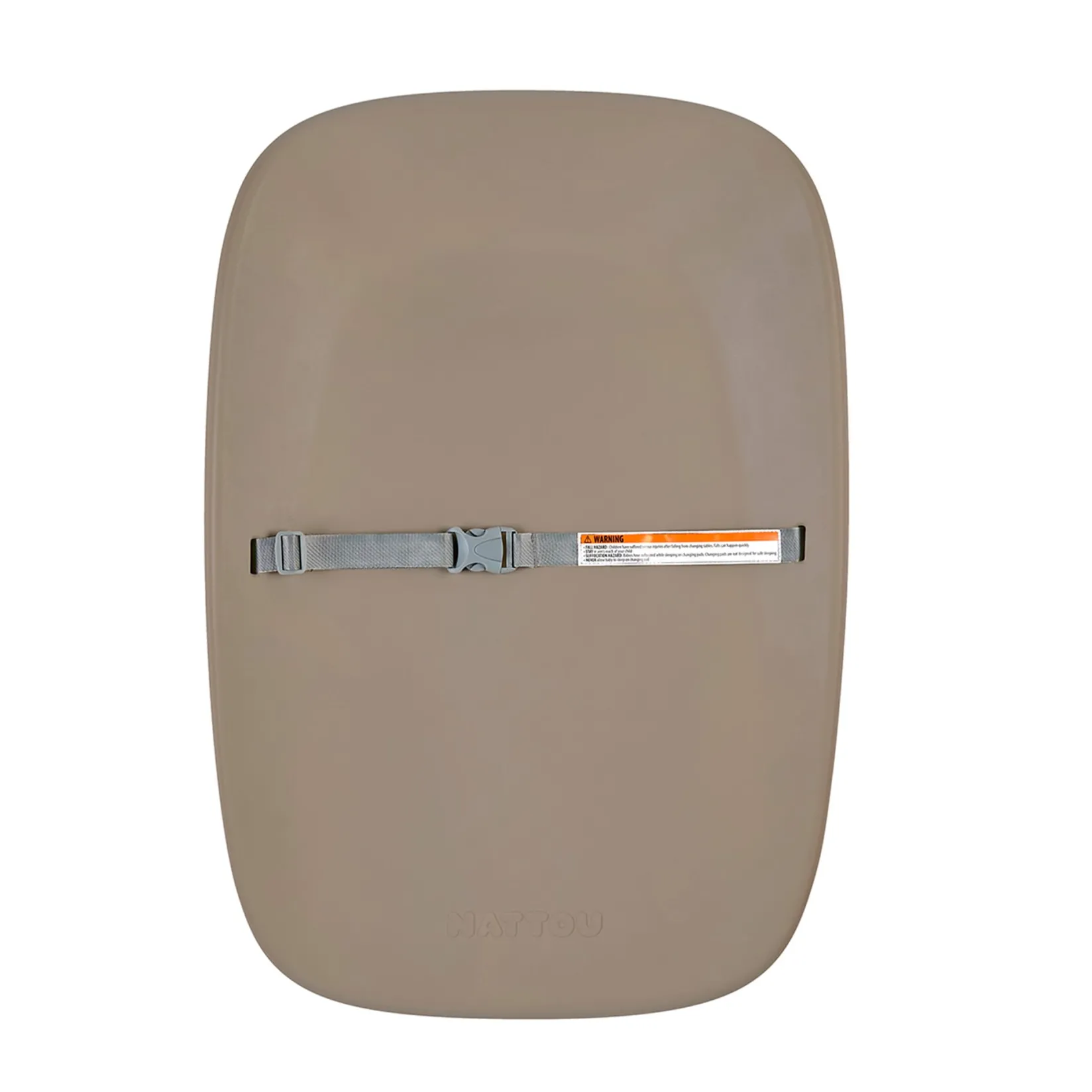 Changing Tables|Mattresses>Nattou Changing Pad Softy with belt - Taupe