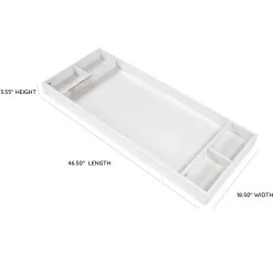 New Changing Tray for Soho and Chicago Dressers - White Changing Tables