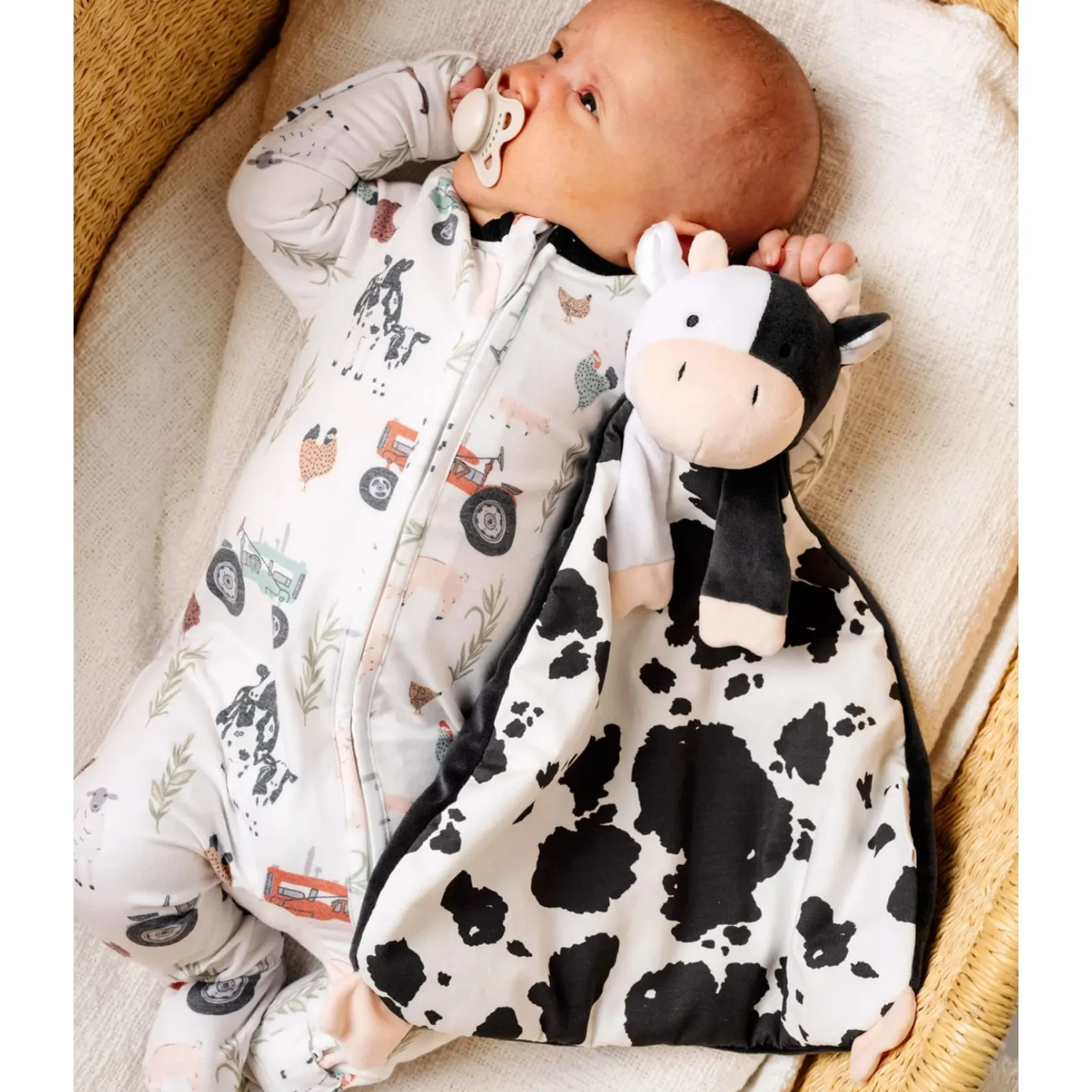 Clearance Character Lovey - Colby Pal Cow Developmental Toys