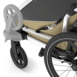 Outlet Chariot Cross2 Double - Faded khaki Kids Summer Activities|Strollers