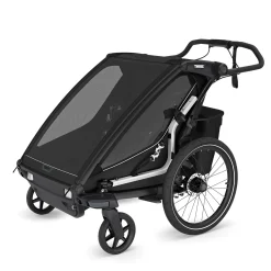Outlet Chariot Sport2 Double - Black Kids Summer Activities|Strollers