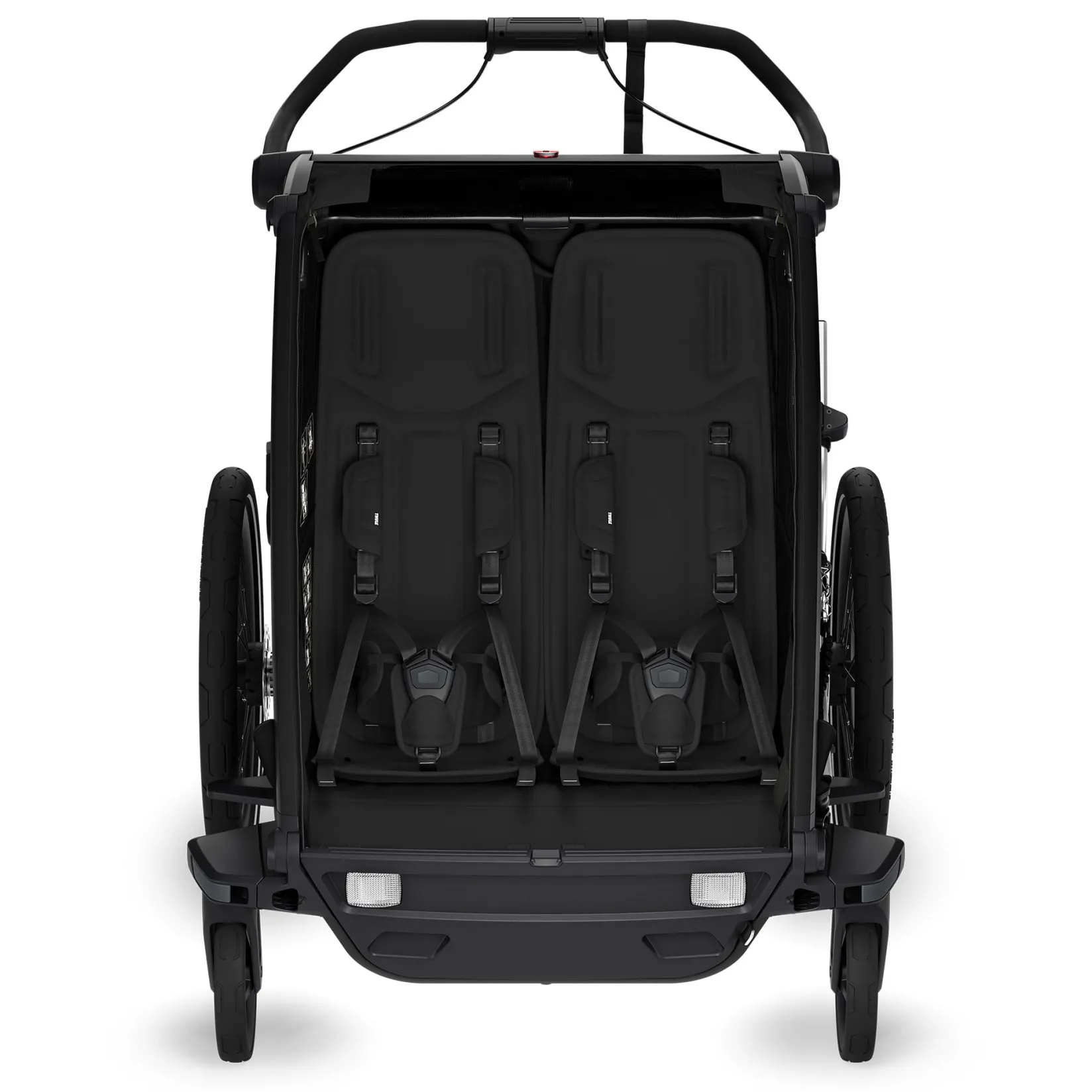 Outlet Chariot Sport2 Double - Black Kids Summer Activities|Strollers