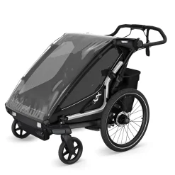 Outlet Chariot Sport2 Double - Black Kids Summer Activities|Strollers