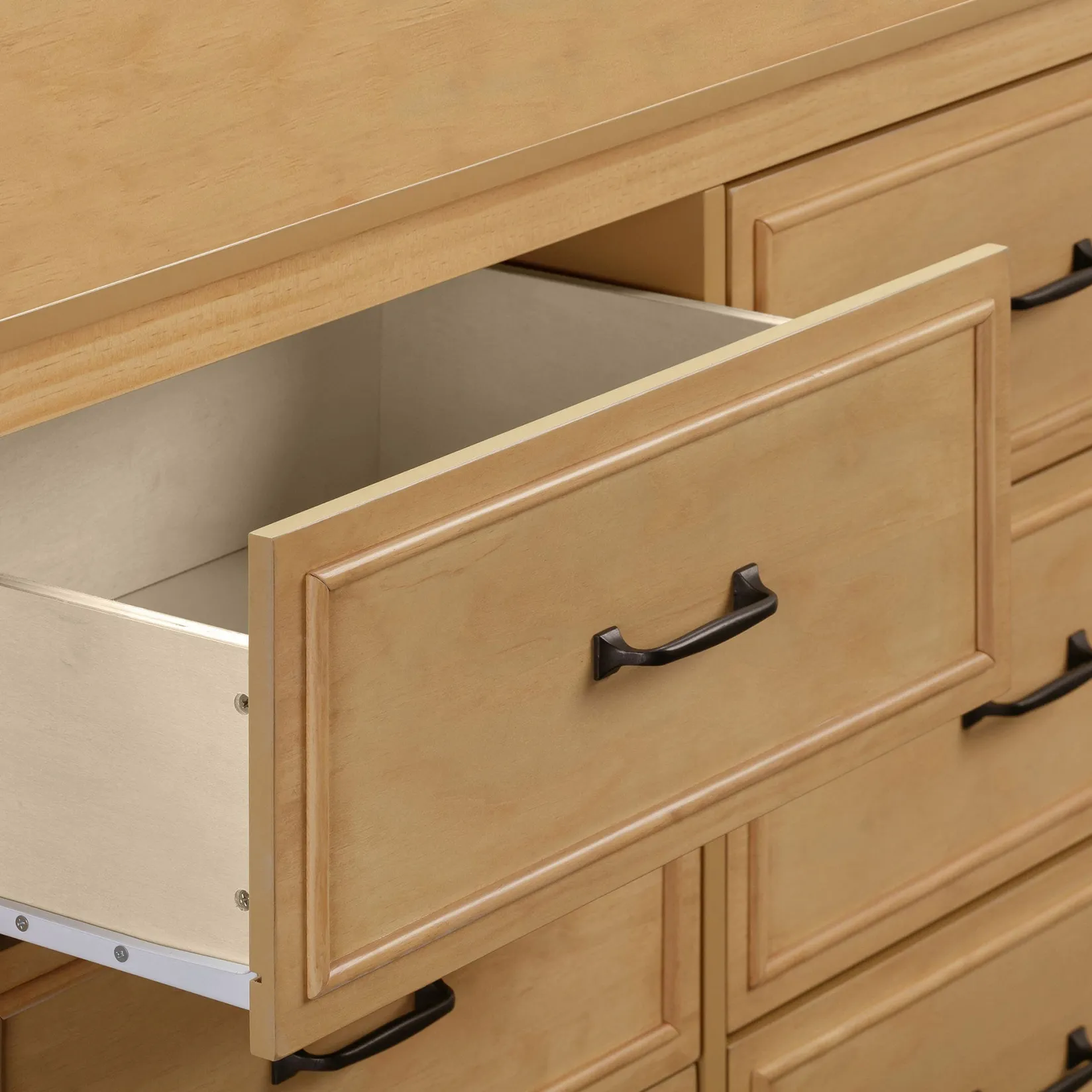 Storage Furniture>DaVinci Charlie 6-Drawer Double Dresser - Honey