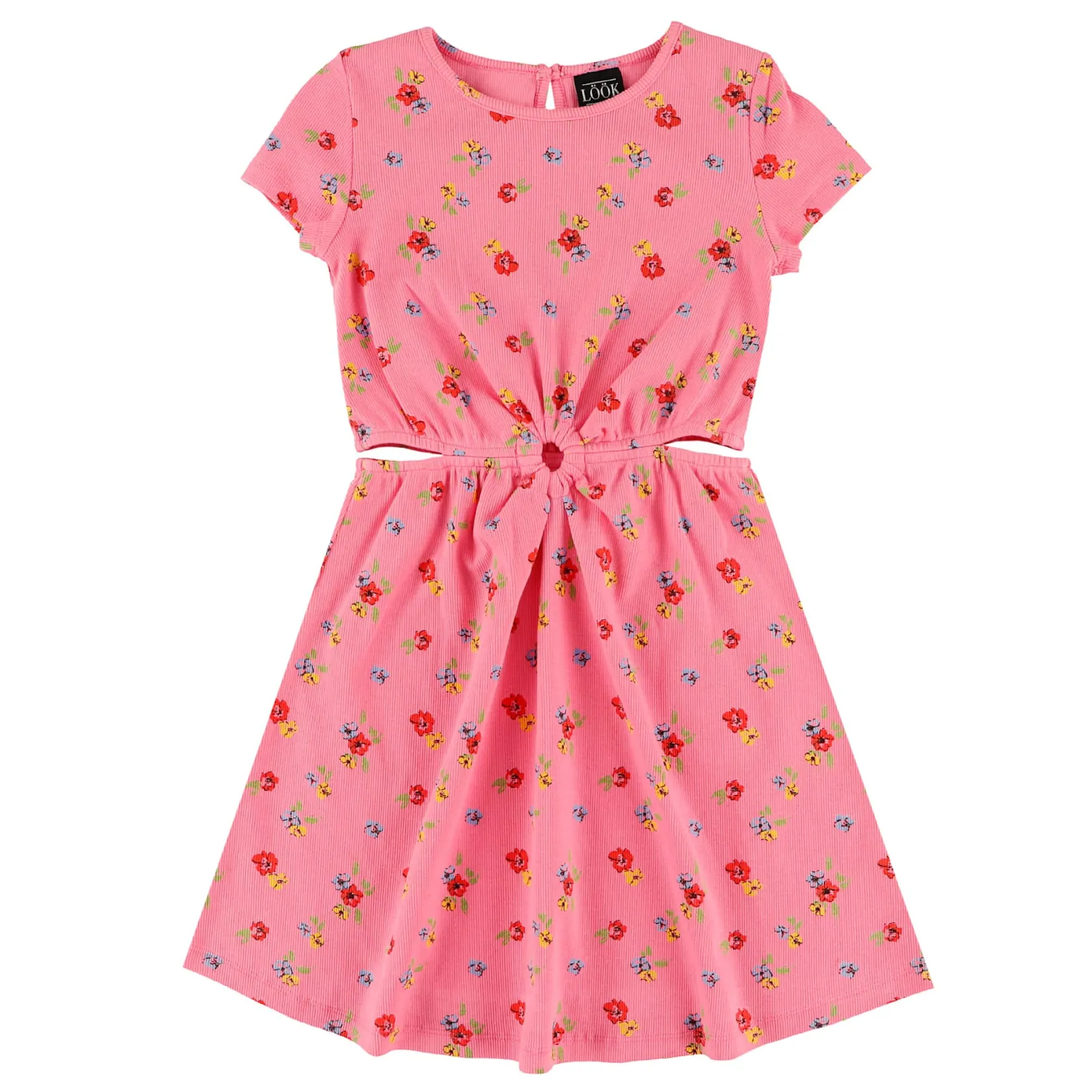 New Charm Printed Rib Dress 7-14y Kids Dresses & Rompers