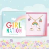 Best Charming Whimsy Necklace and Earring Gift Set - Cloud Luvs Rainbow Teething Toys